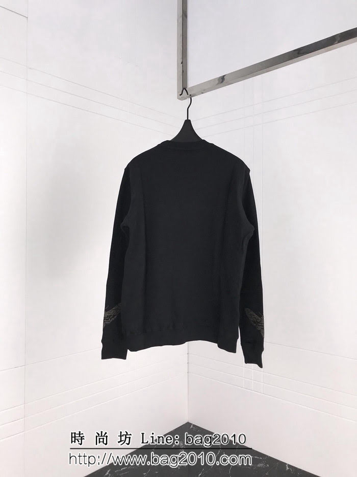 MCQ麥昆 18ss秋冬 暗黑頭刺繡 毛巾底 男款衛衣 ydi1939